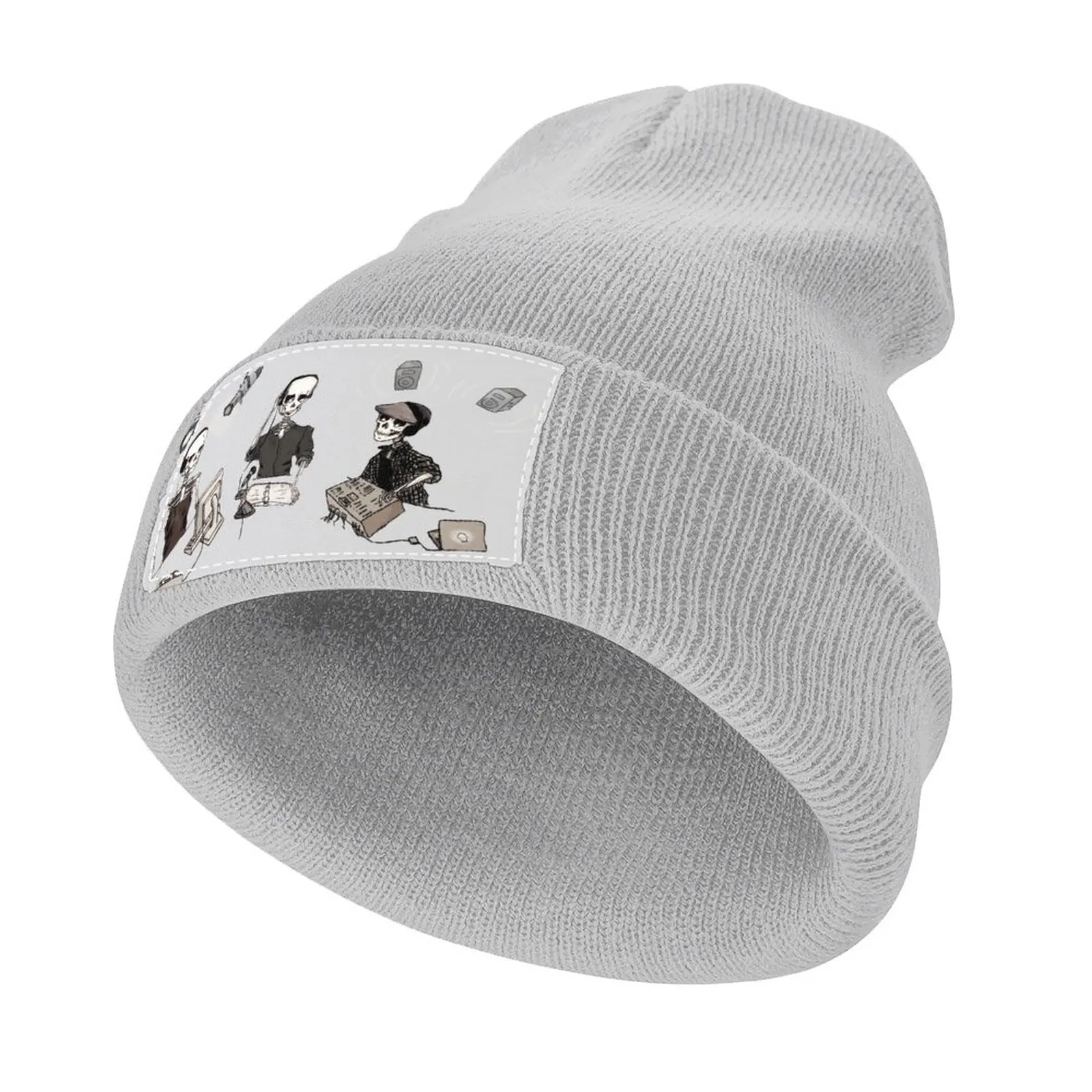 

Skeleton Crew Knitted Hat Luxury Cap Snapback Cap Beach Outing Men Cap Luxury Brand Women's