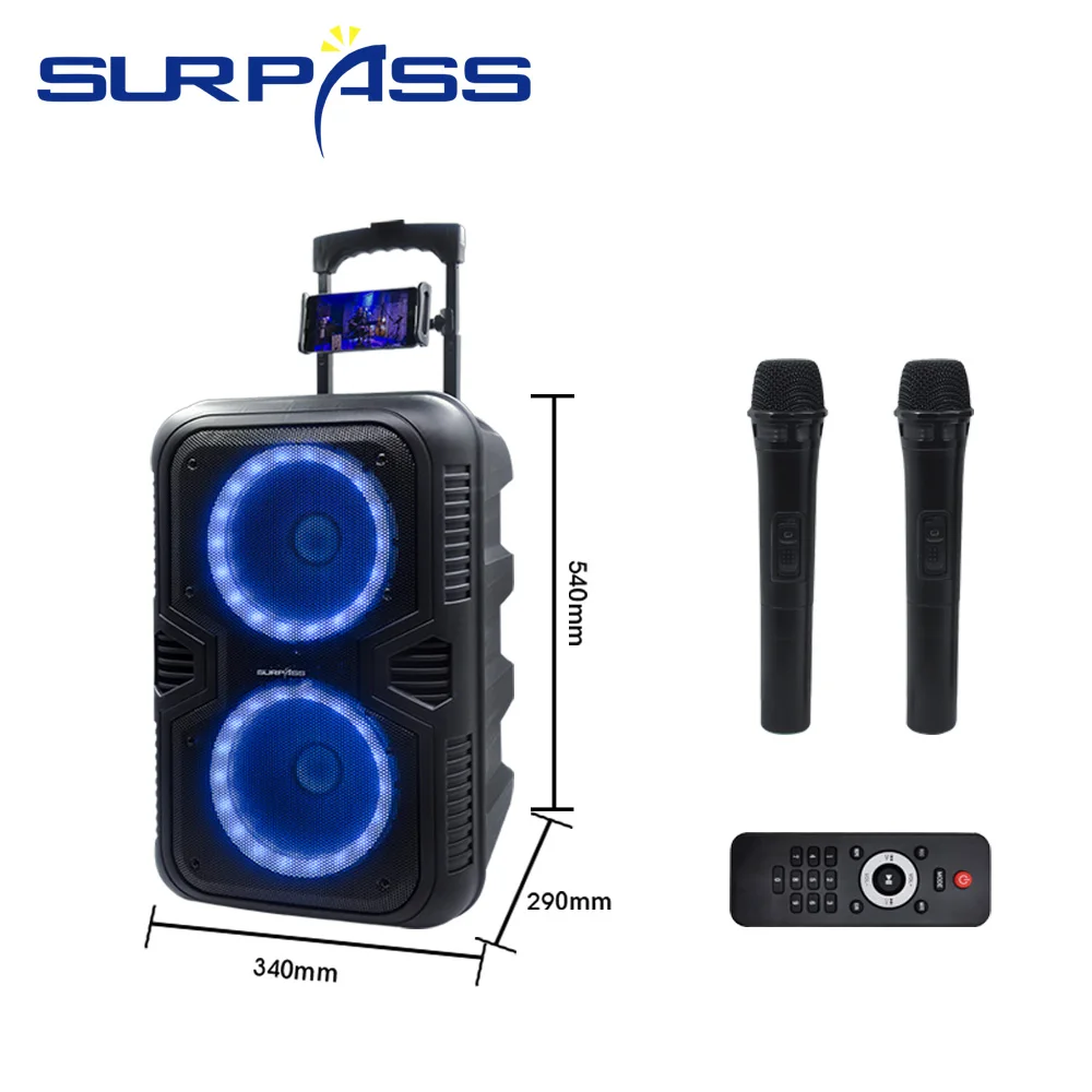 Compre Altavoces Pa Con Doble Altavoz De 15 para Fiesta, Potente