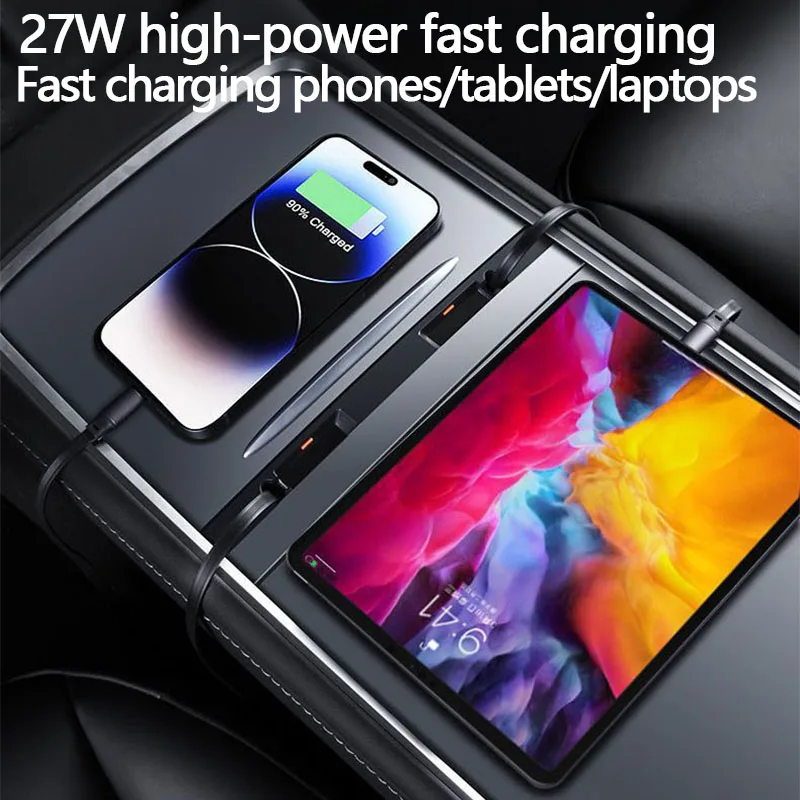For Tesla Model 3 2021-2023&Model Y 2021-2024 Intelligent Docking Station Quick