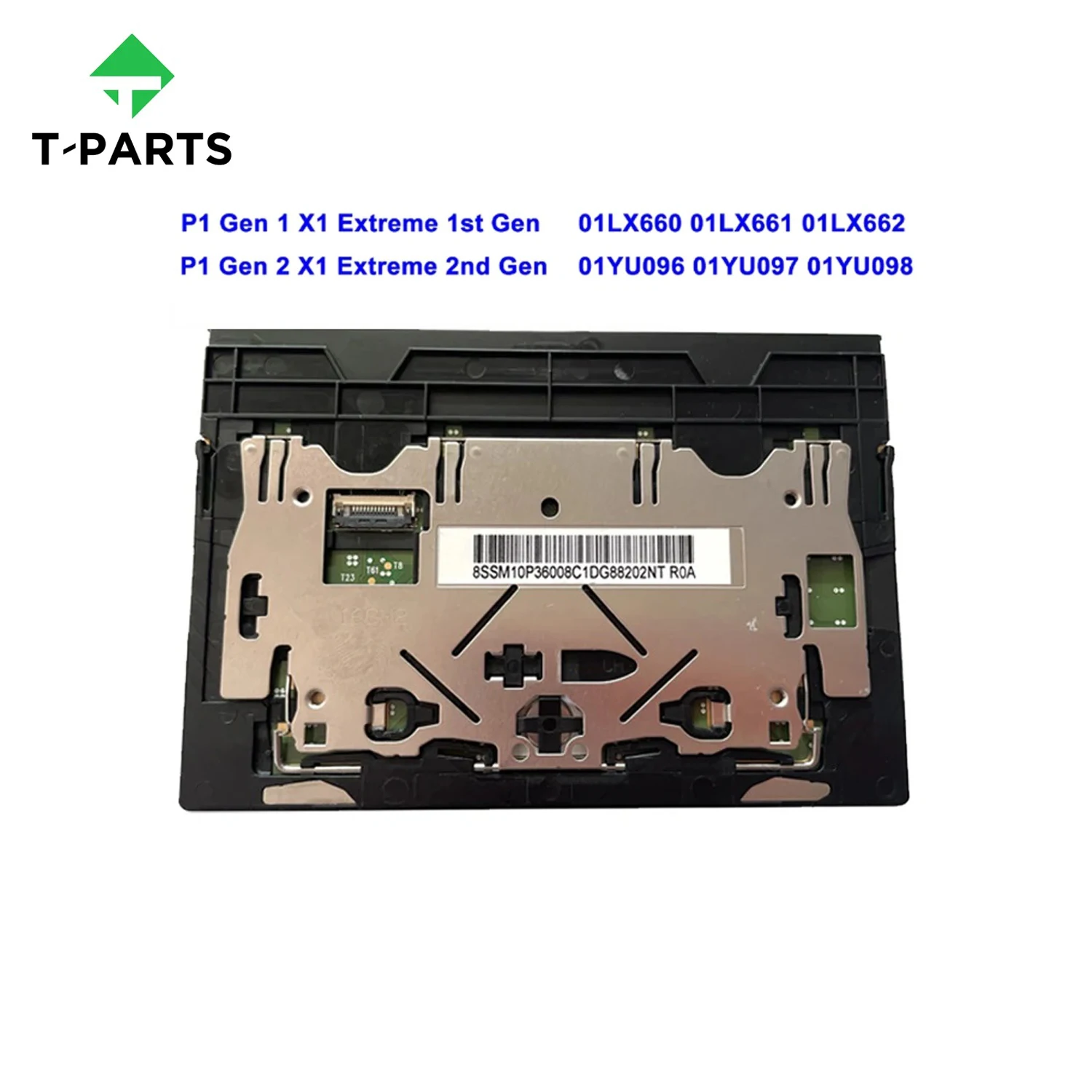 01LX660 01LX661 01YU096 Touchpad Trackpad Clickpad Glass For Lenovo ThinkPad X1 Extreme 1st 2nd Gen / P1 Gen 1 P1 2 bluetooth trackpad wired trackpad