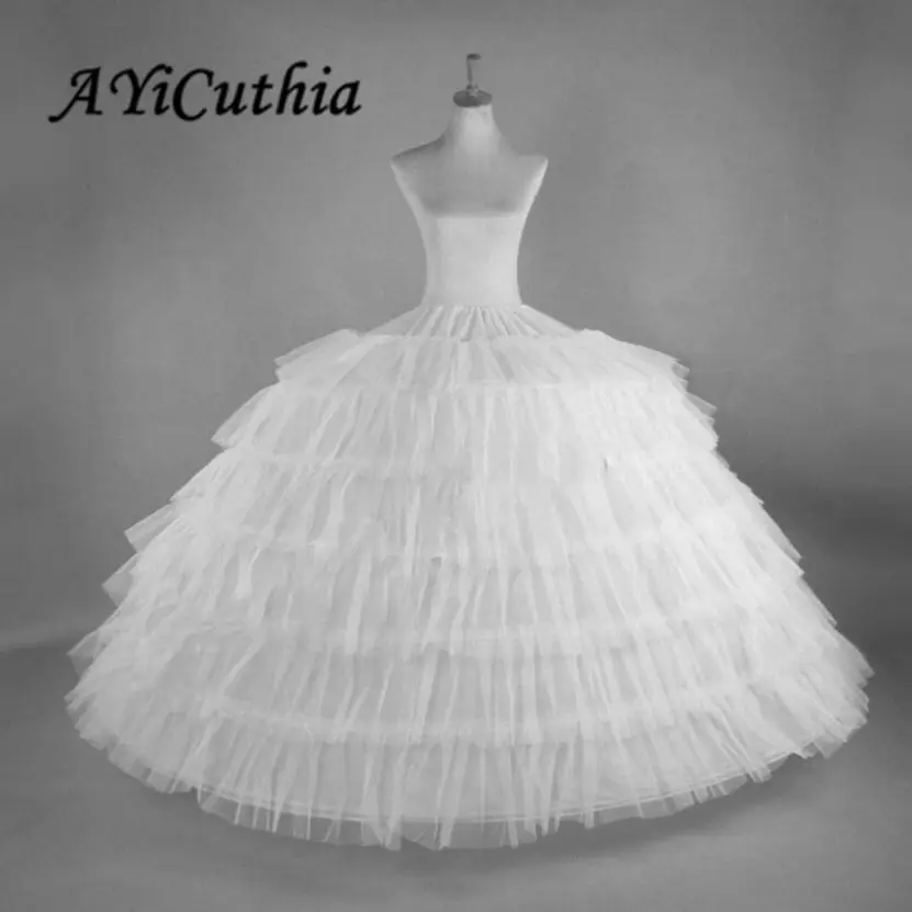 AYiCuthia-Jupon de Mariage pour Patients, Plusieurs Styles, Cerceau, Crinoline, Sous-Jupe de Bal, Jupe de Barrage, Offre Spéciale