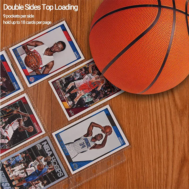 how to sleeve double sided cards Pro Support 400 Premium Ultra Clear Standard Size Card Sleeves. Perfect for Double-sleeving and Compatible with Pokemon and Magic The Gathering : Toys & Games The trading card sleeve pages are perfect for most standard sized trading cards 540-Pocket Premium Double-Sided Trading Card
