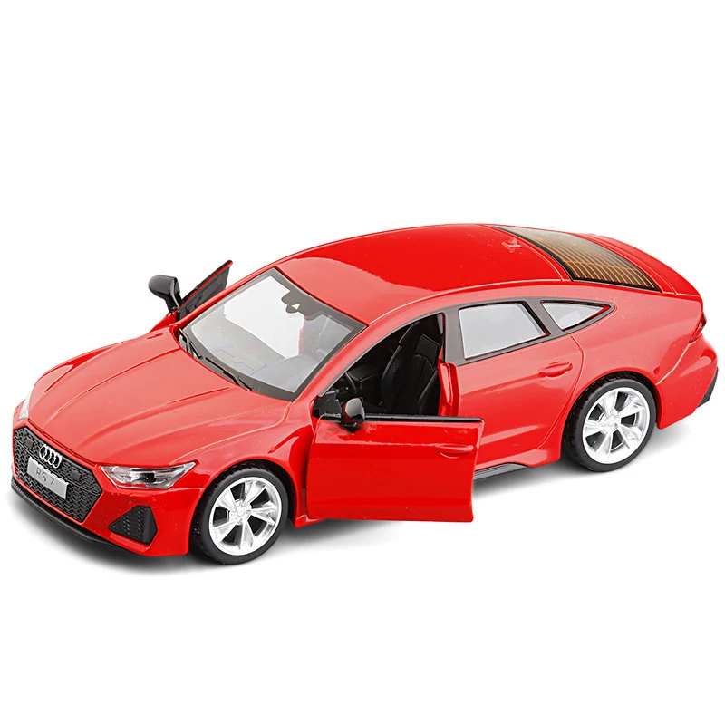 135 Scale Audi Rs7 Sportback Alloy Cars Model Diecast Sports Car Back