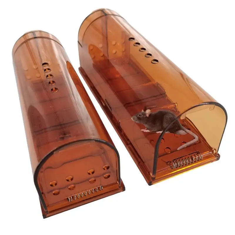 

2 PCS Humanized Mouse Trap Catch And Release Mouse Trap Mouse Pet Safe Best Indoor Or Outdoor Rat Cage