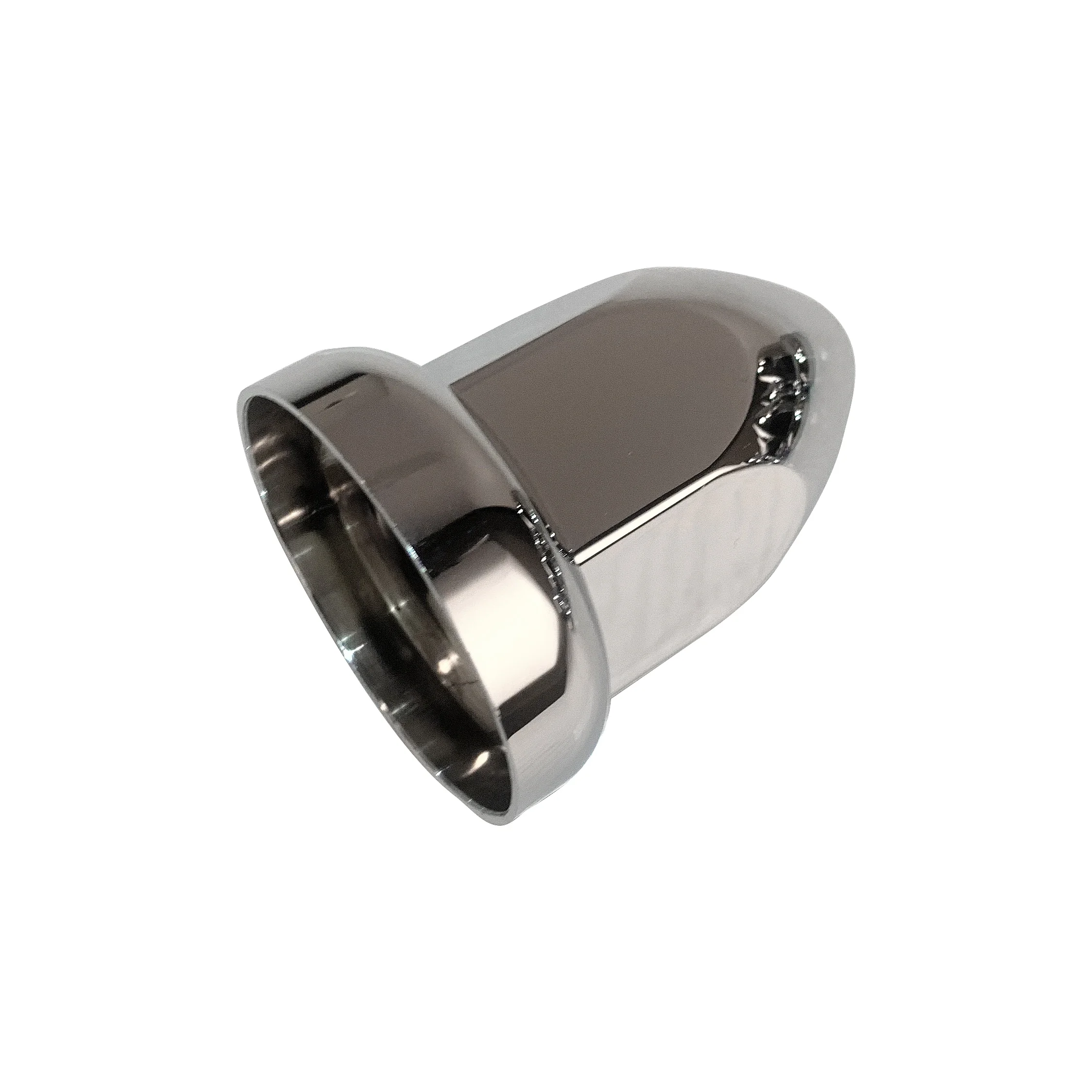 20PCS 33mm Chrome Lug Nut Covers Push On ABS Chrome Plastic Push-on Bullet Flanged for Semi Trucks semi truck lug nut covers