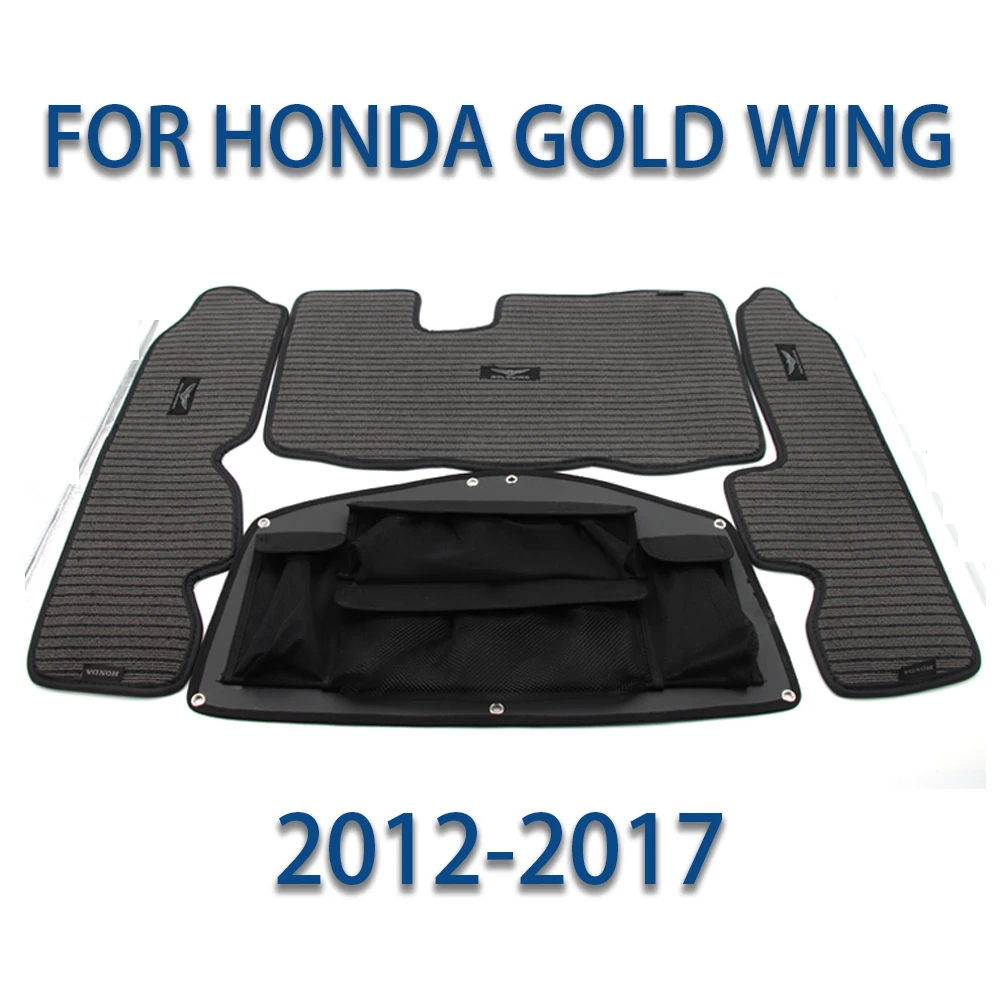 2012-2017 GoldWing 2017 Motorcycle Trunk Storage Bag GL1800 Storage Pad Organizer Bag FOR Honda GoldWing GL 1800 Storage Bag for honda goldwing 1800 gl 1800 gl1800 2018 2020 motorcycle cnc kickstand foot side stand extension pad support plate enlarge