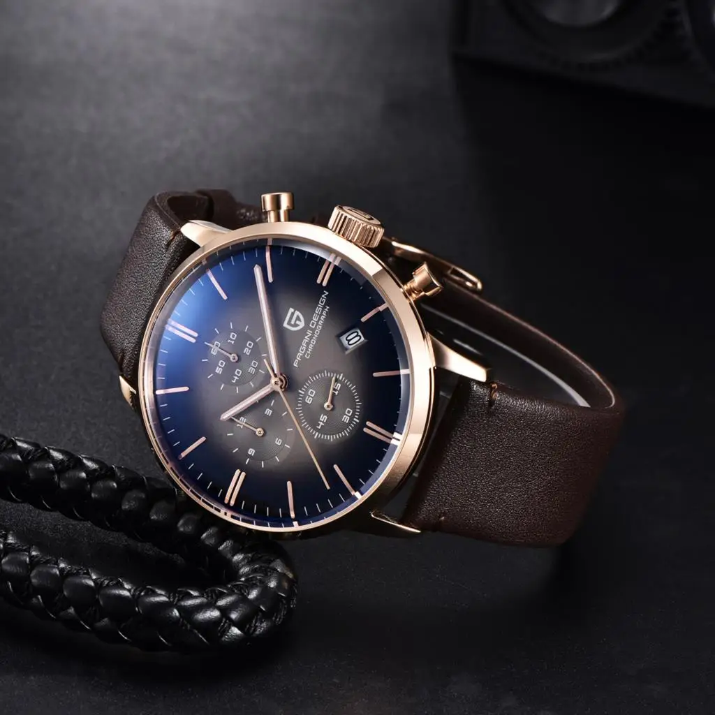 Pagani Chronograph Men | Mens Chronograph Vk Watch