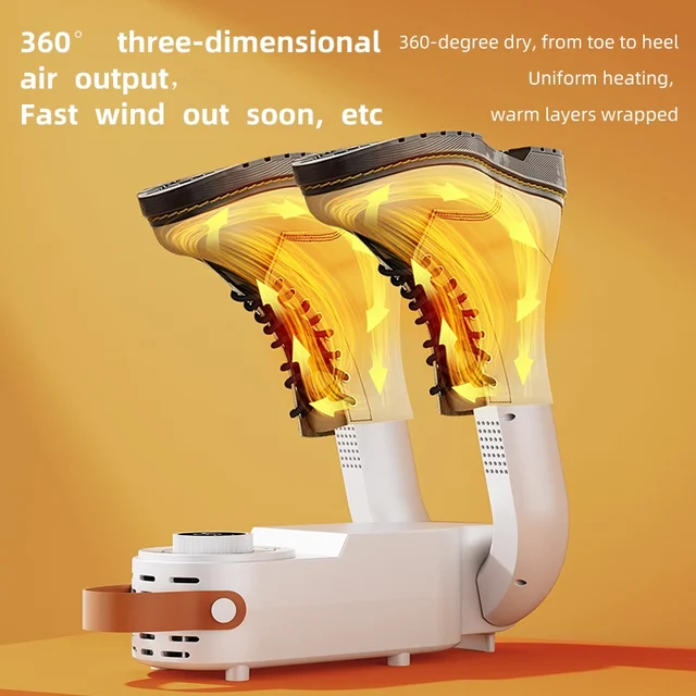Electric Shoe Dryer with UV Sanitization - Image 3