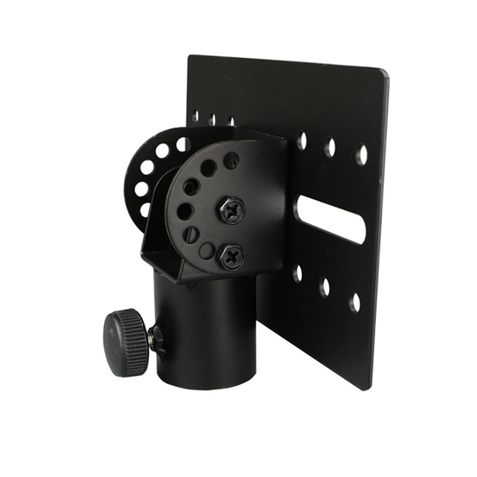 Rotatable 35mm Metal Mount Tripod Pole DJ Speaker Stand Adapter Top Cap Metal Mic Tripod Holder Mounting Base Pole Parts