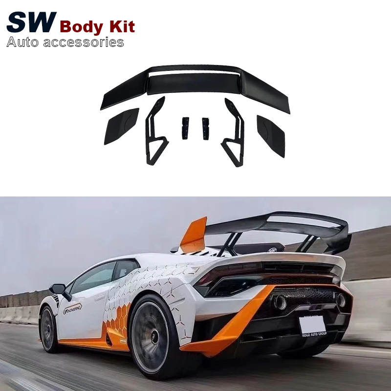 

Dry Carbon Fiber STO Style Spoiler For Lamborghini Huracan STO LP580 LP610-4 EVO Upgrade STO Specific Spoiler Performance Kit