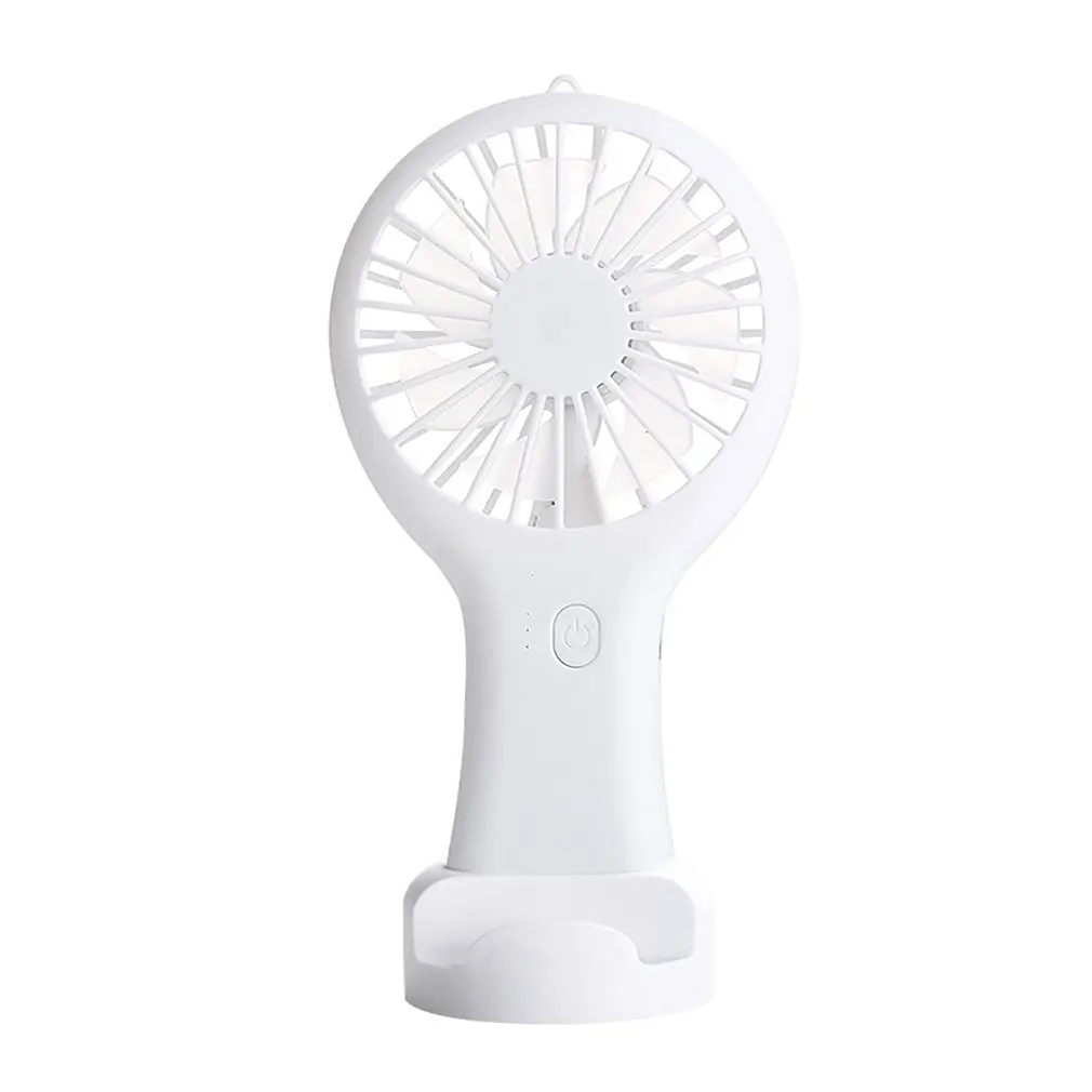 Fan Handheld USB Rechargeable Ultra-Quiet Portable Student Office Mini Fan Cool Air Wind Power Outdoor Travel Cooling Fans