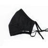 Tcare Cotton Black Mask Mouth Face Mask Anti Dust PM2.5 Mouth Masks Activated Carbon Filter Mask Fabric Masks Washable Reusable 4