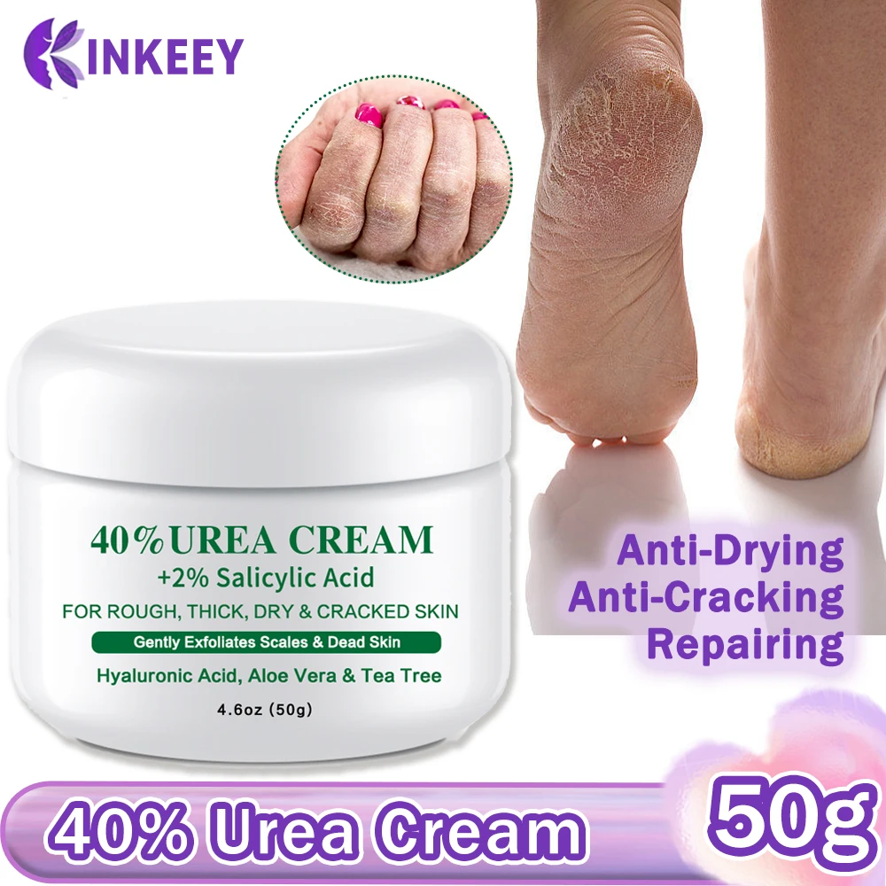 Body 40 Urea Cream Dry Cracked Heels Foot Feet Hand Body Repair