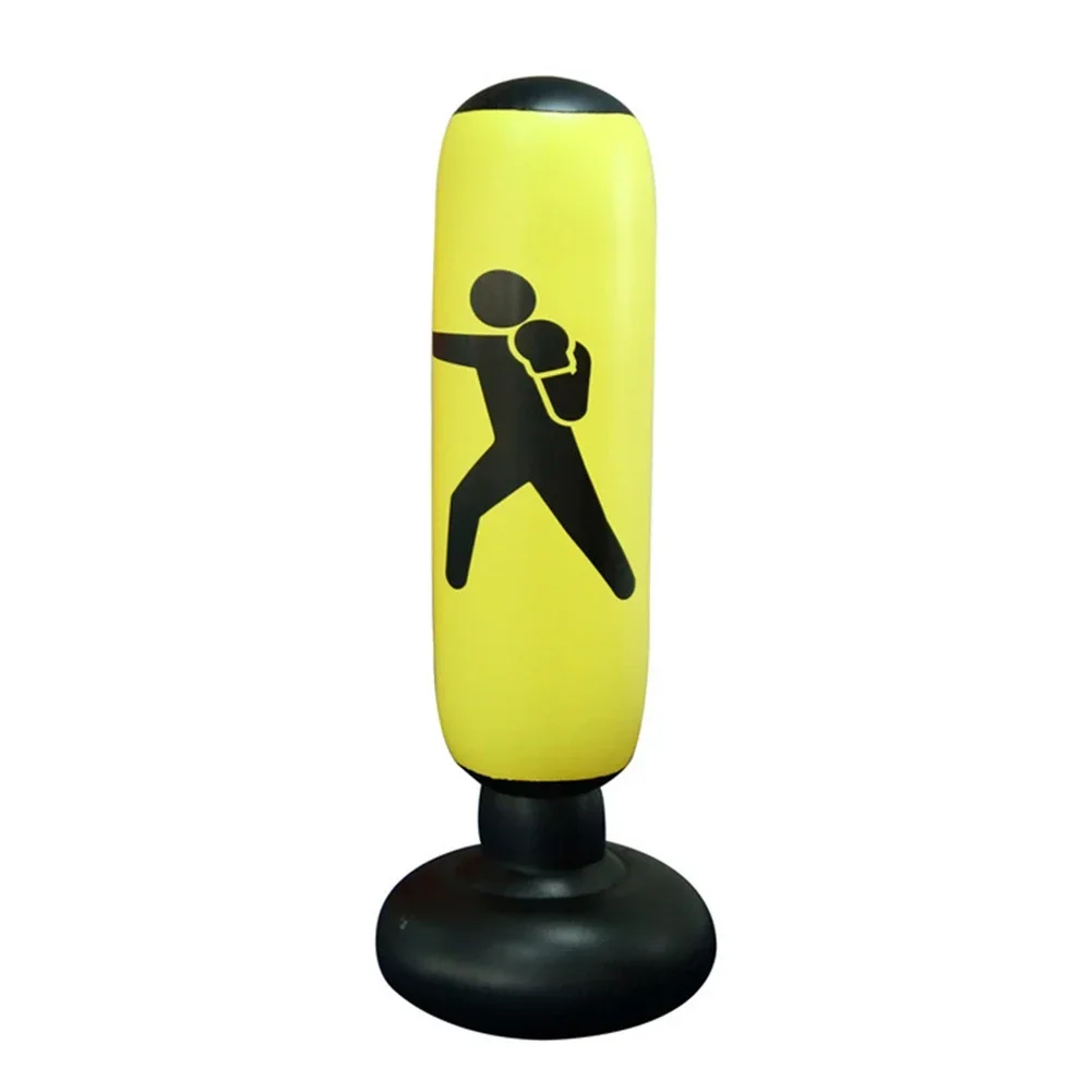 Inflatable Boxing Bag Training Pressure Relief Exercise Punch Standing Sandbags