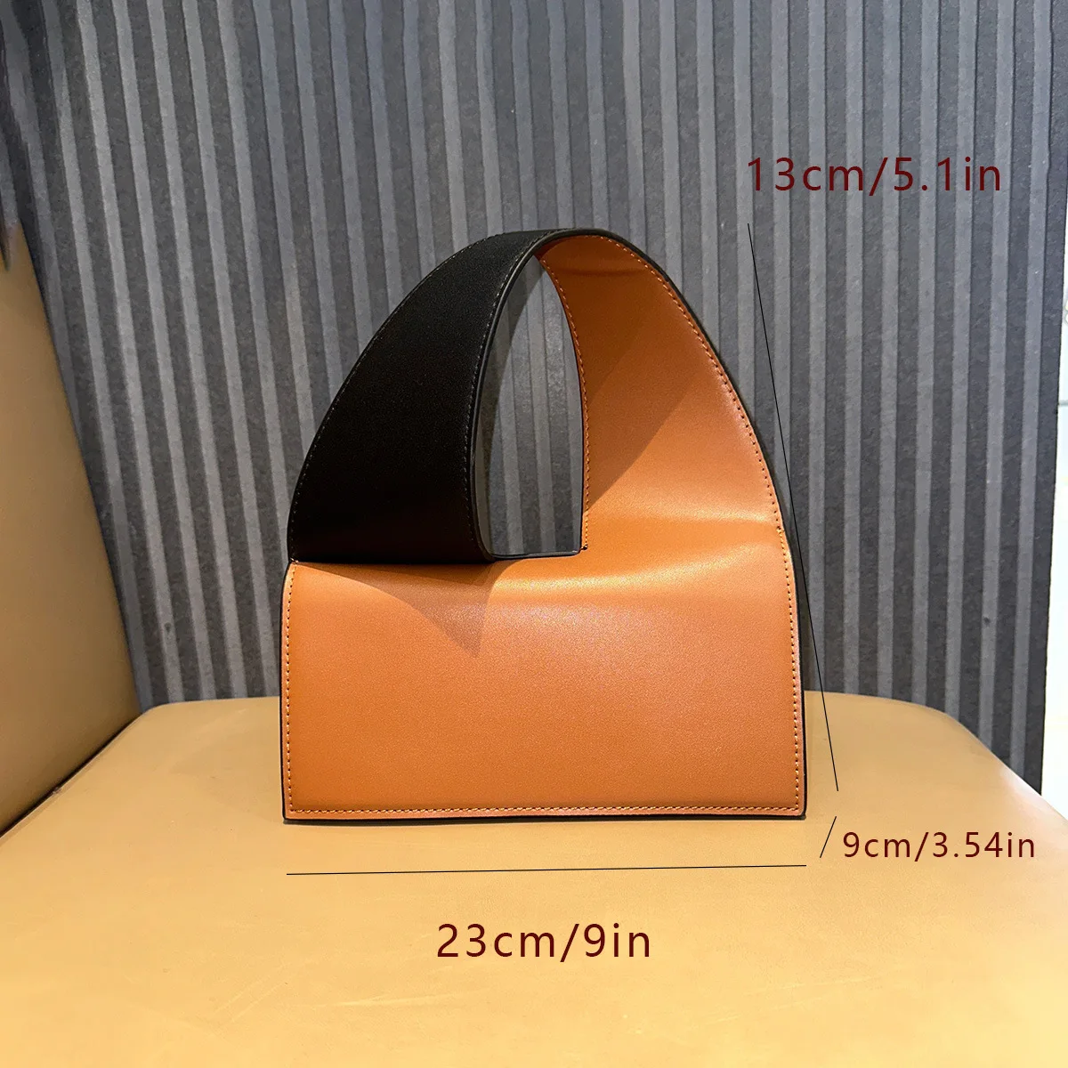 Women's Bag 2024 Trend Handbags Female Handbags Retro Solid Color PU Leather Shoulder Underarm Bag Ladies Shopper Hobos Bag