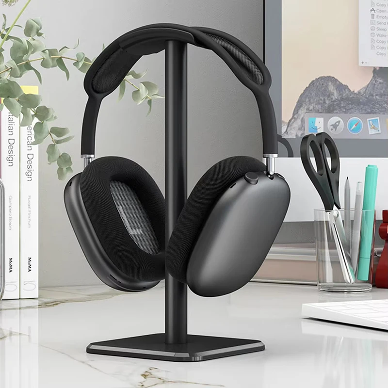 Universal Headphone Stand Plastic Headset Holder Black/White Supporting Flexible Headrest Fashion Headphone Hanger Mobile Phone Universal Headphone Stand Plastic Headset Holder Black/White Supporting Flexible Headrest Fashion Headphone Hanger Mobile Phone