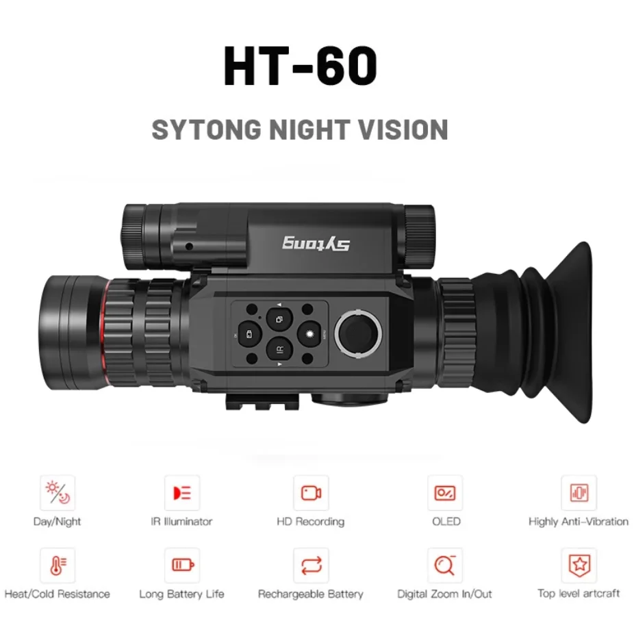 926px x 926px - Sytong Ht-60 3x/6.5x Digital Night Vision Clip-on Rifle Scope Ipx7  Waterproof Wifi Transmission Crosshair Aim Sight For Hunting - Hunting  Cameras - AliExpress