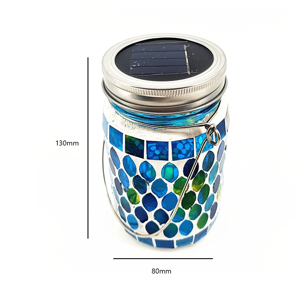 Waterproof Solar Hanging Light Jar for Garden Patio