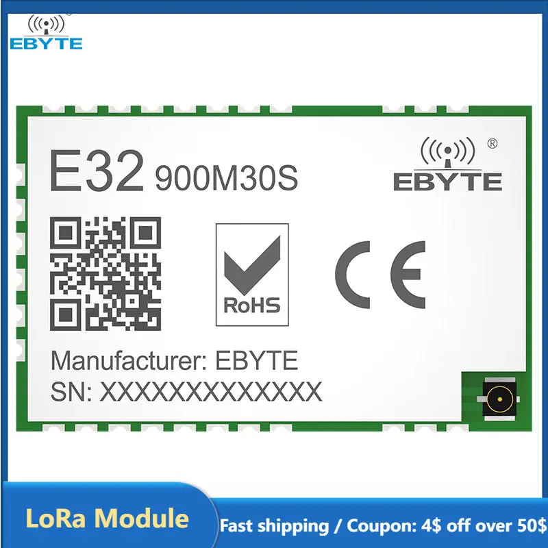 SX1276 Lora Wireless Module 868/915MHz E32900M30S 10KM Long Distance