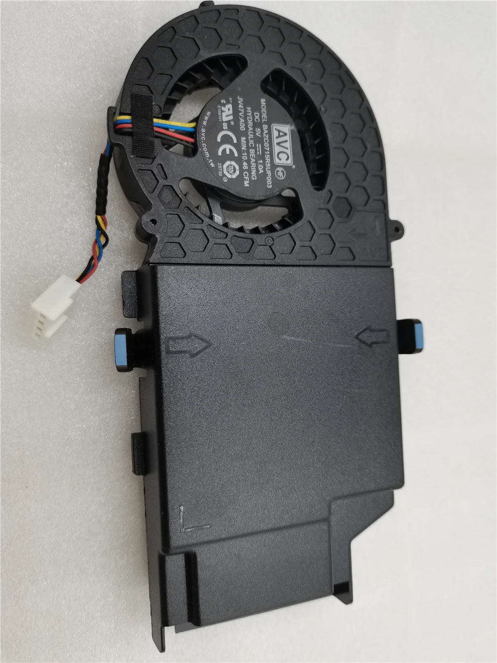 Mff Cpu 5v Ventilador Bazc0715r5up003 Ksb0705hb-a para Dell Optiplex 3080 5080 7080 Jv47v 0w77jn Testado