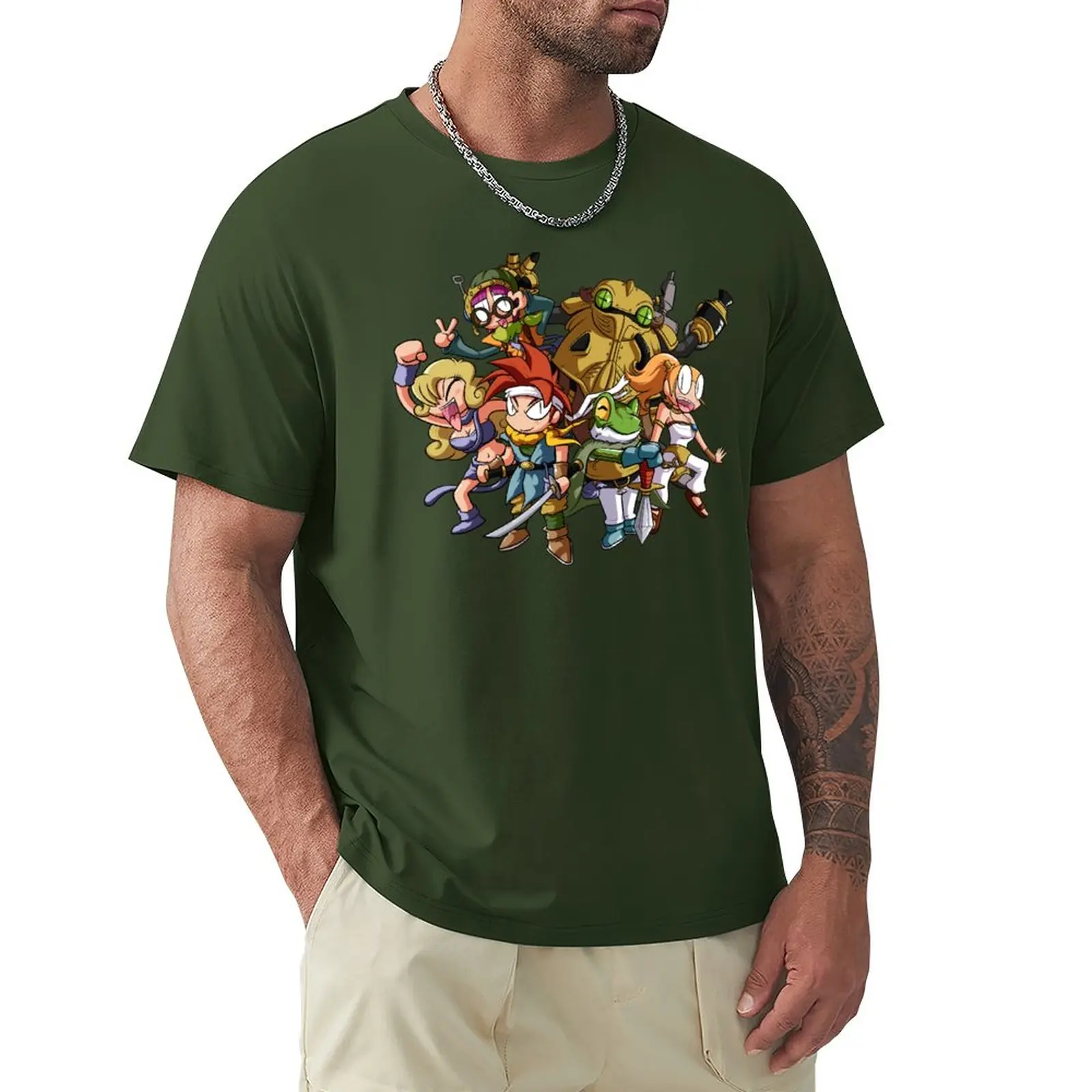 

Chrono Trigger T-Shirt summer top tees Men's t-shirt