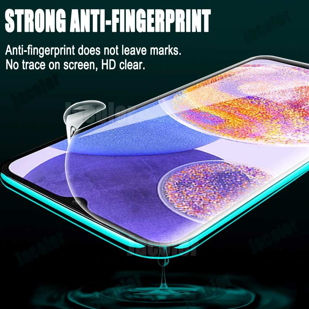 Hydrogel Screen Protector & Back Cover Film with Lens Safety Glass