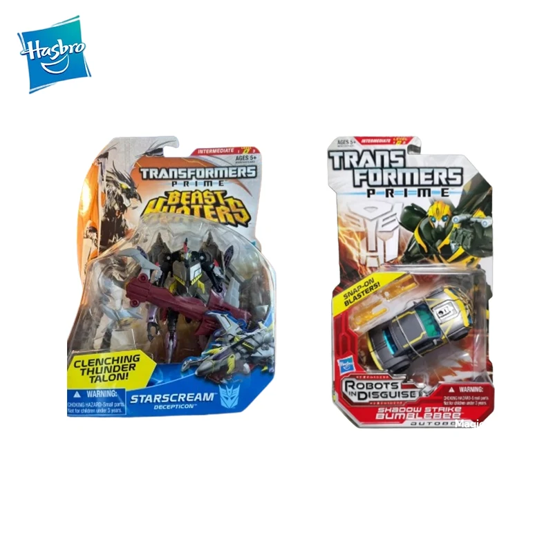 

В наличии Оригинальные фигурки Hasbro Трансформеры: Prime TFP Bumblebee starcry, Аниме фигурки, модели игрушек