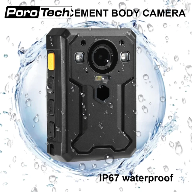 BC607 4G Cop Body Camera Support GPS Tracking/Live Streaming/Cluster Intercom 17 Hours Continuous Recording Portable Body Cam 4