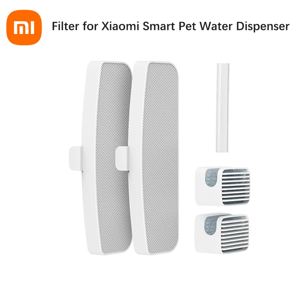 Conjunto de Filtros para Bebedouro Inteligente Xiaomi para Animais de Estimação, 1/2/3 Peças, Fonte de Água Automática Silenciosa com Filtro de Esterilização