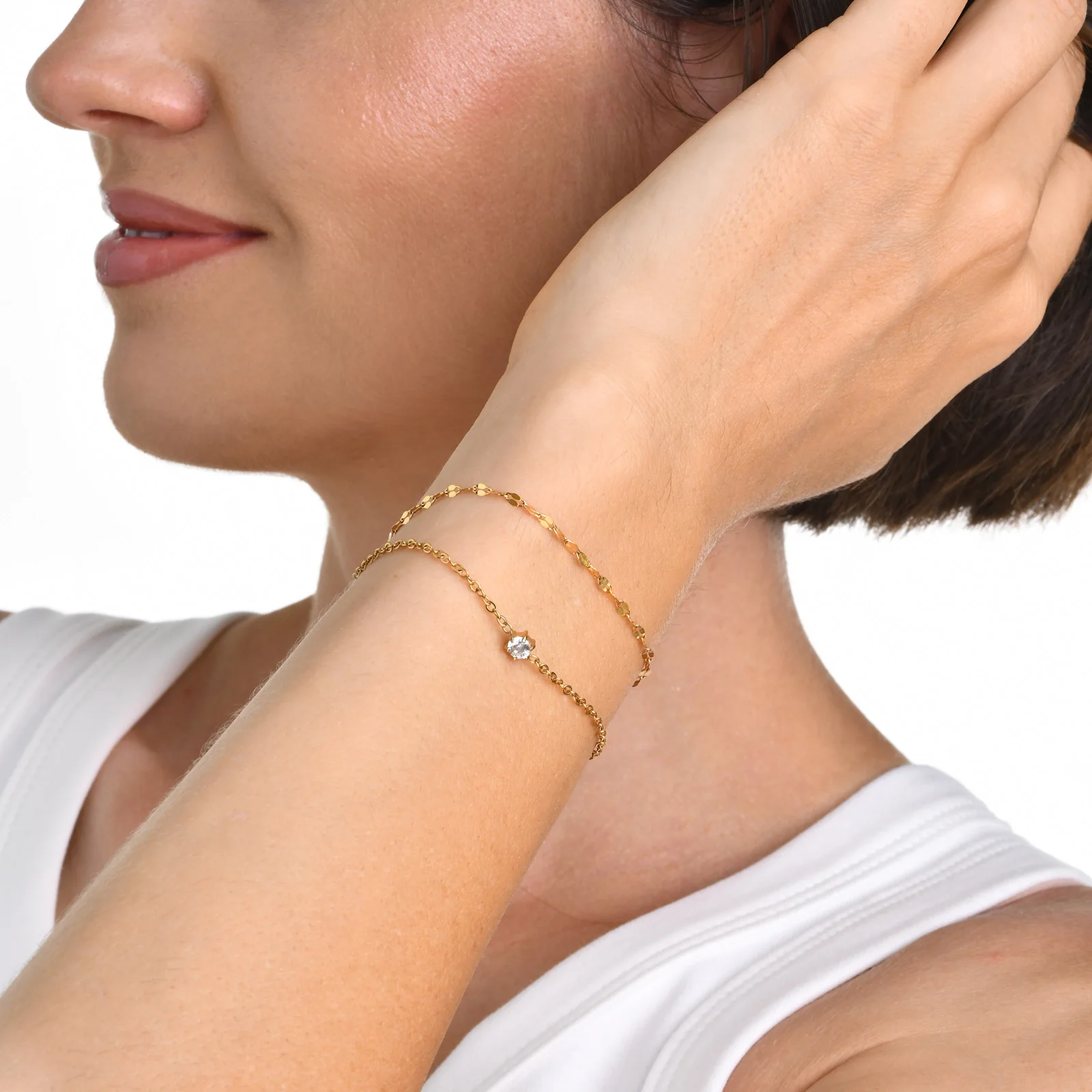 【LOWOOL】Small Pignose Chain Bracelet〜RIIZE着用★韓国発 MUSINSA公式 | LOWOOL Silver small pignose chain bracelet
