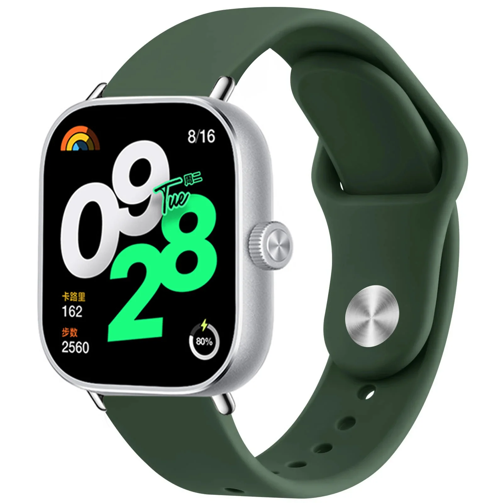 Silicone Sport Replacement Wristband Strap - Universal Fit