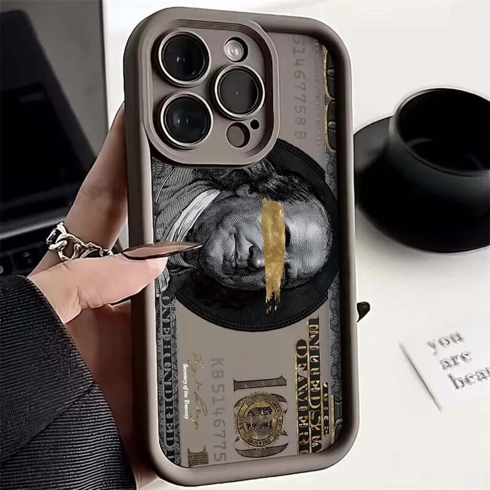 Stylish USD Dollar Design Soft TPU Phone Case - Premium Back Cover
