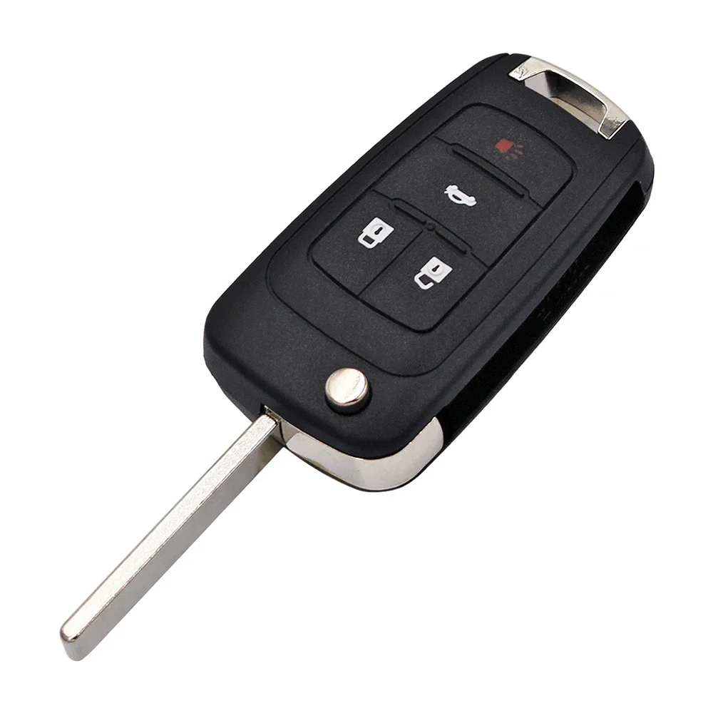 2/3/4 Buttons Keyless-go Folding Remote Key for Chevrolet 433MHz with ID46 Chip HU100 Balde (after market) car remote key car key