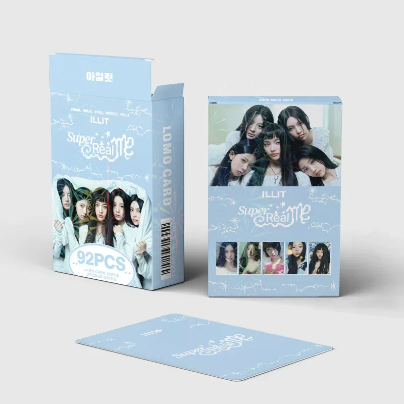 Kpop Lomo Cards Stickers Photo Album Photocards 92pcs lomo cards,album cards