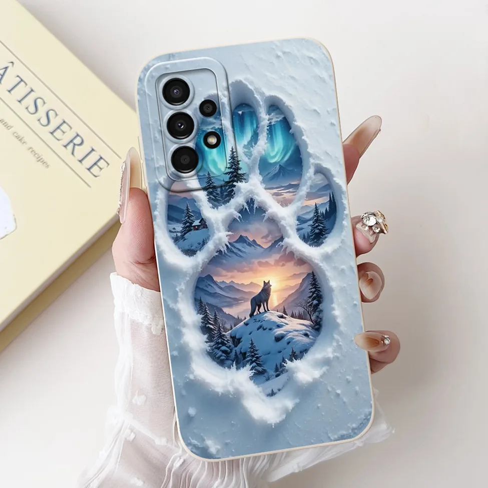 For Samsung A13 4G Case A135F Silicone Cute Fashion Butterfly Flower Love Painted Cover For Samsung A13 Galaxy A13 4G Phone Case