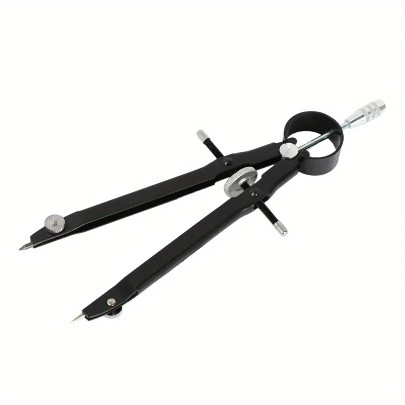 Professional Metal Precision Compass for Geometry and Math with Lock Function