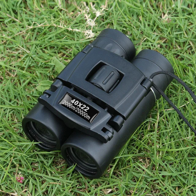 40x22 HD Binoculars – Long Range Folding Mini Telescope with BAK4 FMC Optics 3