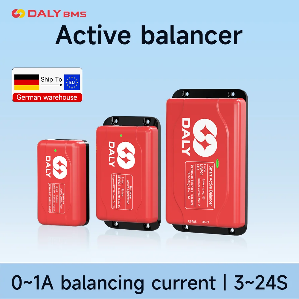 Daly Smart Active Balancer 1A Active Equalizer Balancer with Bluetooth Li-ion BMS 4S 8S 13S 14S 16S 24S For 18650 battery - AliExpress