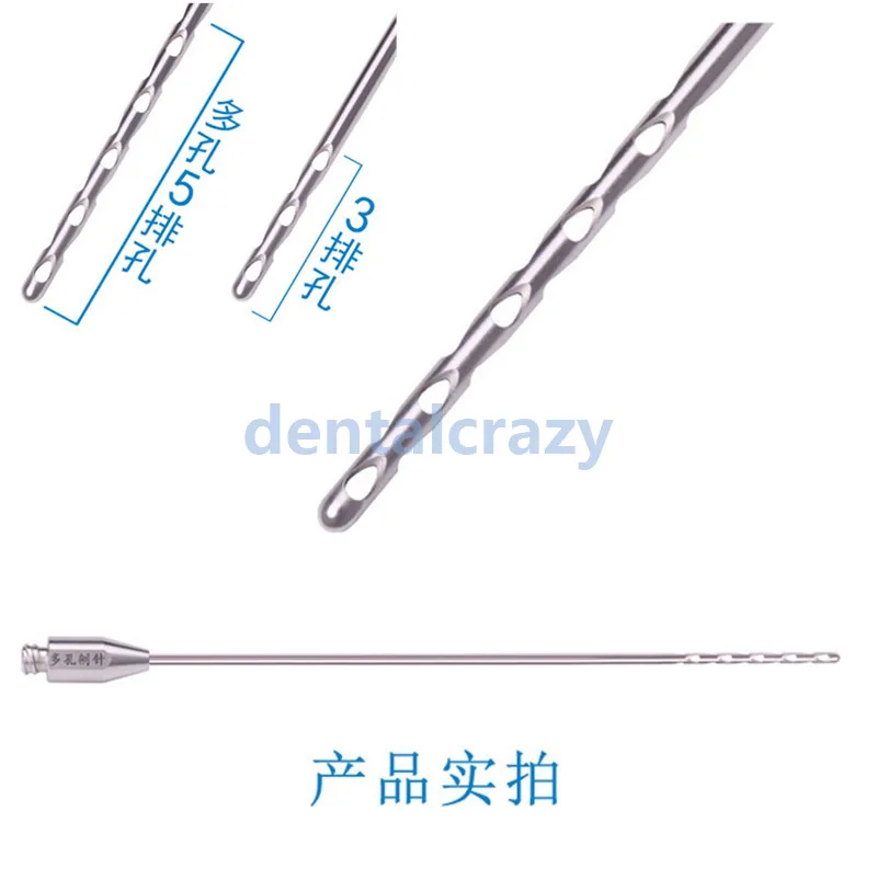 

Fat harvesting cannula for stem cells,liposuction cannula fat transfer needle aspirator for beauty, Porous droplet planer needle