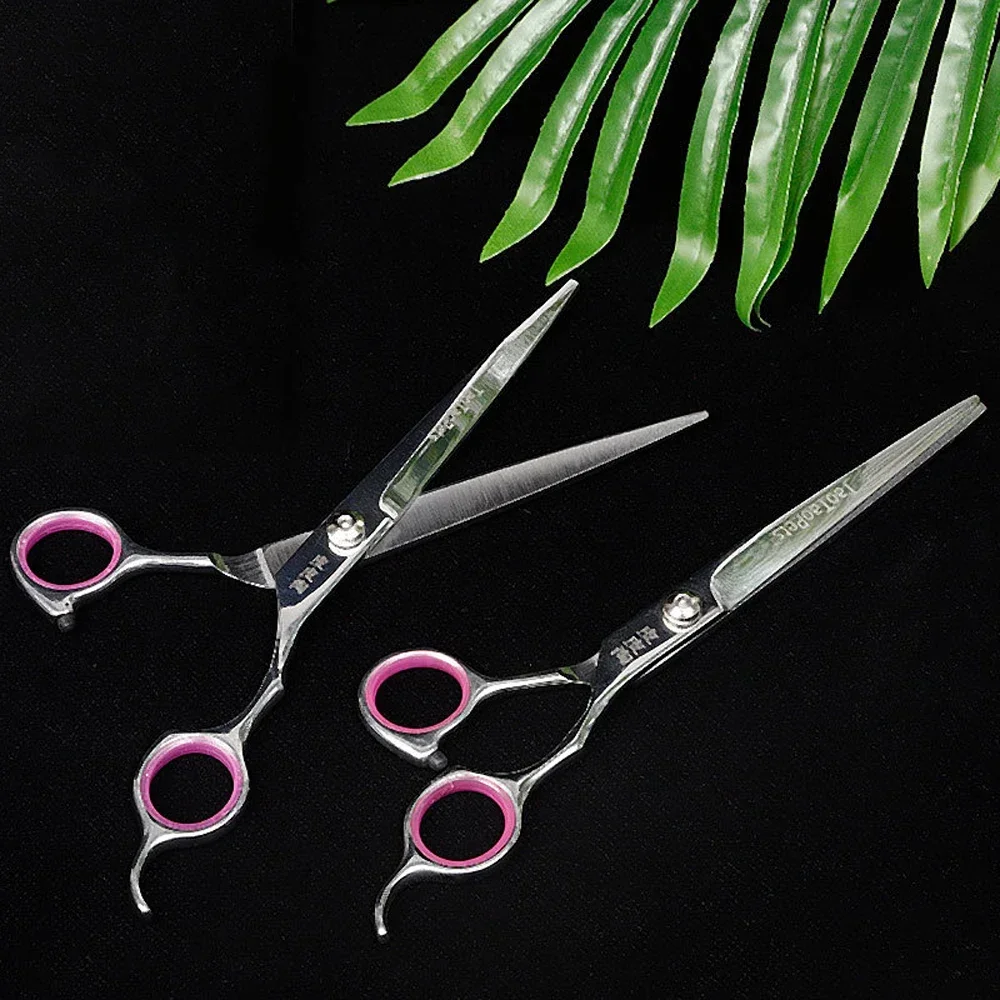 

Pet Grooming Scissors Puppy Kitten Stainless Steel Hair Cutting Bending Scissors Professional Dog Hair Scissors