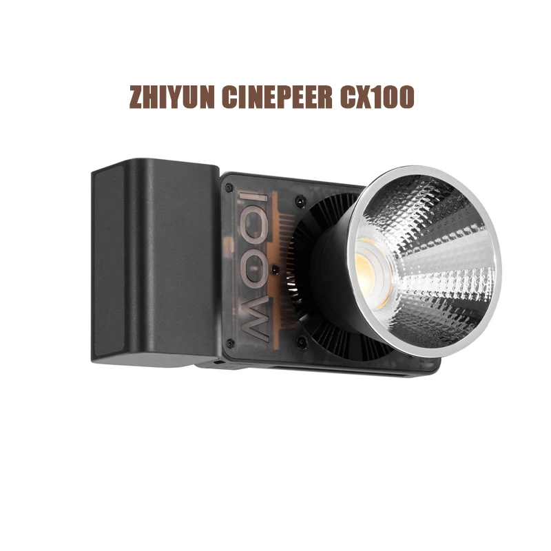 

ZHIYUN CINEPEER CX100 100W Pocket Photography LED light Studio Video Fill Light 2700K-6500K for Live Streaming Photography lamp