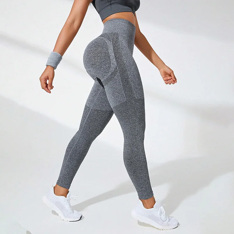 Seamless Workout Leggings for Women Tummy Control Women's High Waist Butt Lifting Leggings Gym Yoga Pants