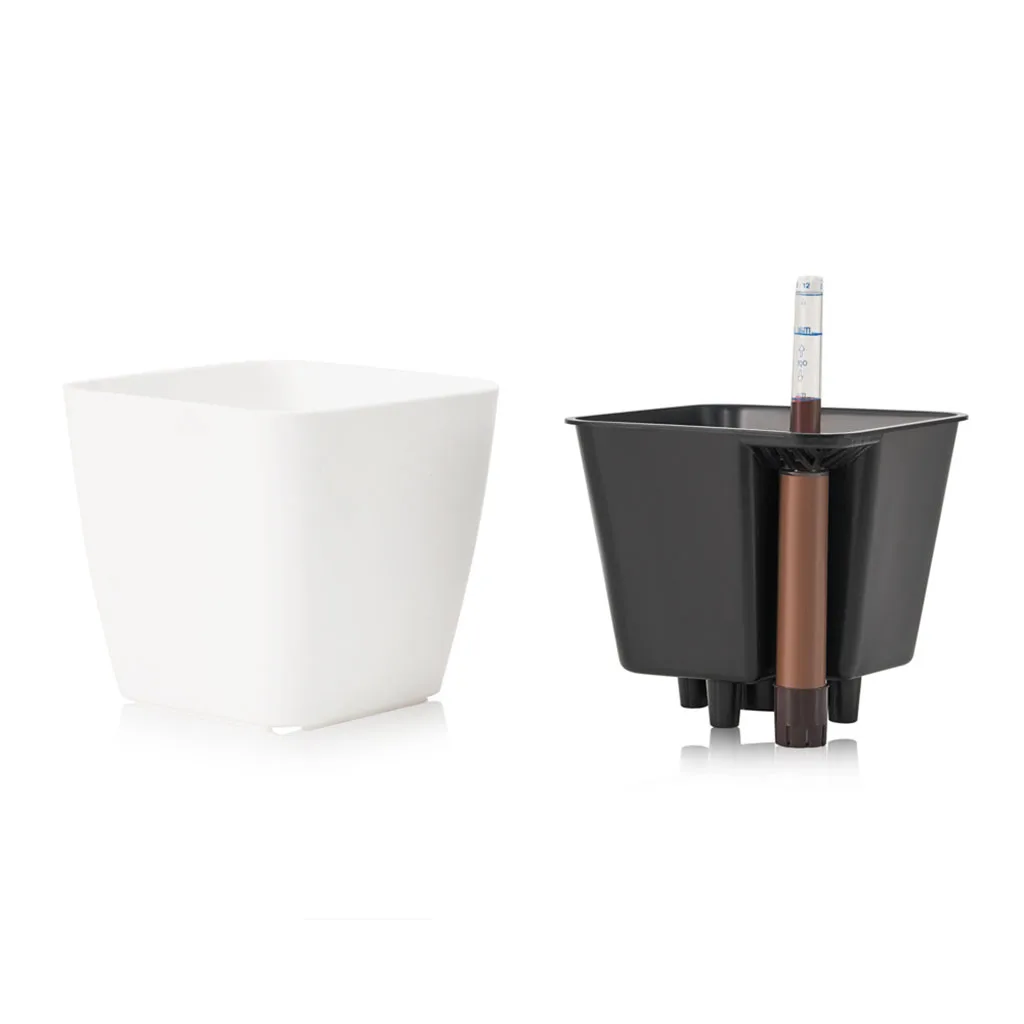 Self Watering Plant Pot with Water Level Indicator Automatic Water Absorption Flower Pot for Home Garden Bonsai Plants Tools