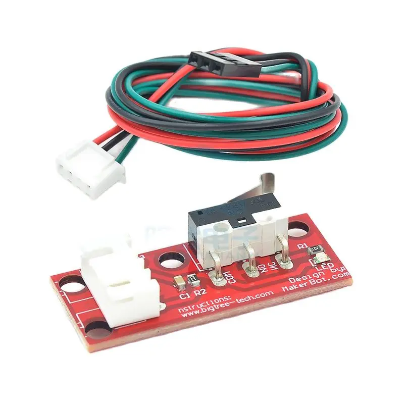 

3D printer accessories Ends Mechanical Limit Switch RAMPS 1.4 with Individual packaging Red