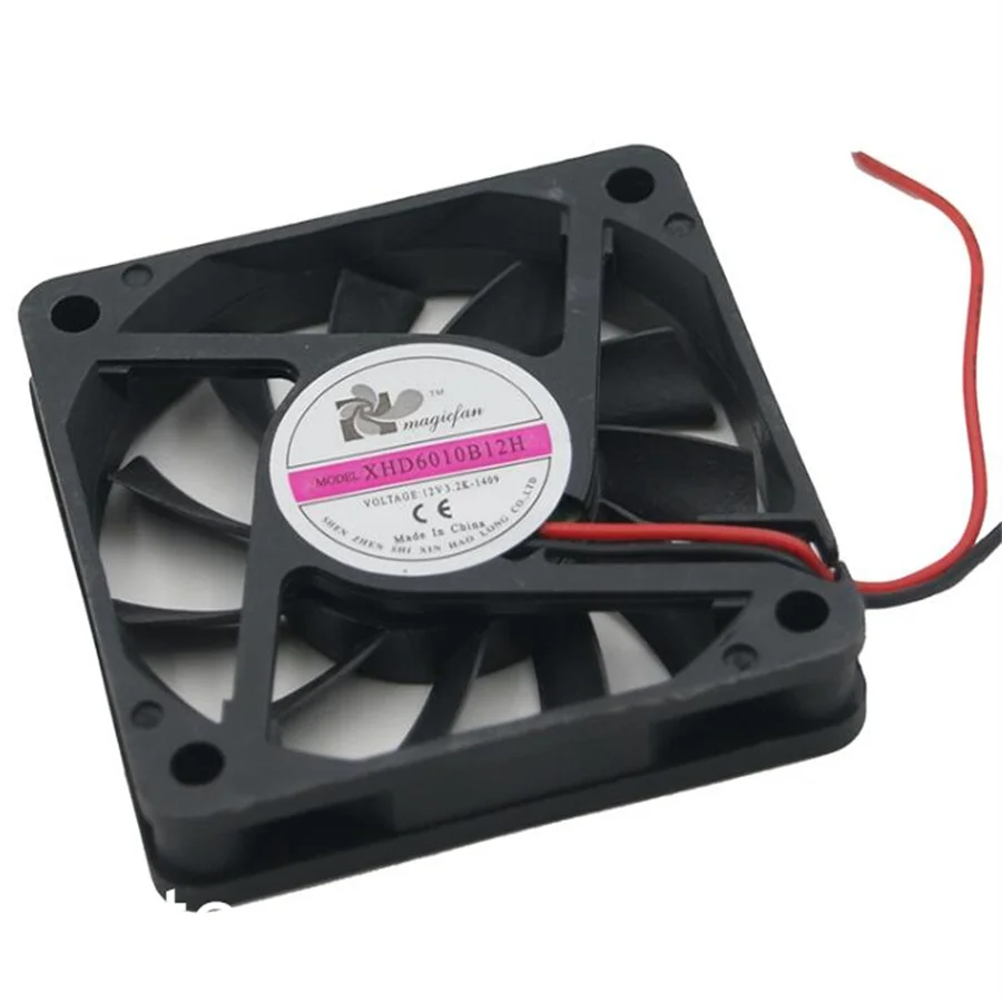 

6cm 6010 Fan 12V Double Ball Bearing Chassis Cooling Fan
