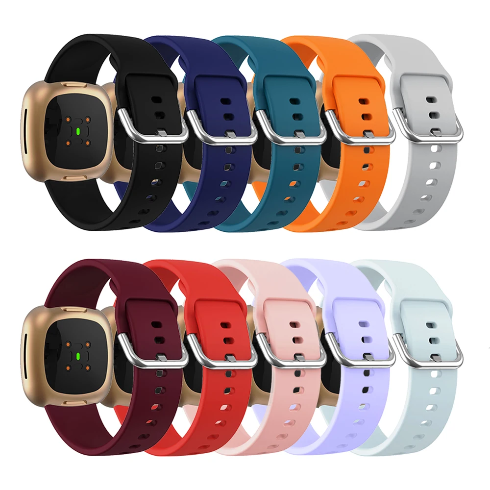 Cinturino In Silicone Per Cinturino Smart Watch Fitbit Versa 3/Versa 4 Per Fitbit Sense/Sense 2