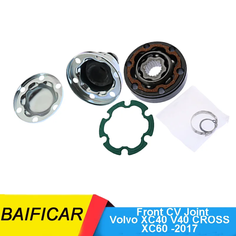 BAIFI Genuine Driveshaft Propeller Shaft Front CV Joint Kit 32249778 For Volvo XC40 V40 CROSS XC60 -