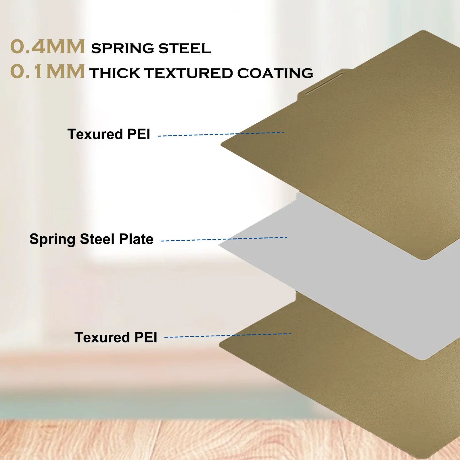 Enhanced Double-Sided Textured PEI Build Plate