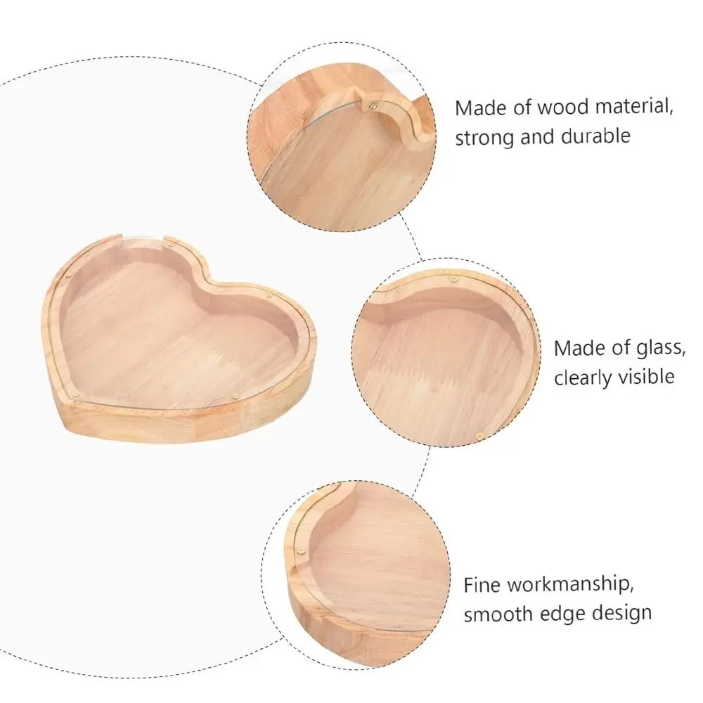 Salvadanaio in legno a forma di cuore con finestra trasparente_voghion.com