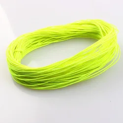 24M Braided Elastic Cord - Stretch String for Crafting & Jewelry Making, 23 Vibrant Colors (Fluorescent green)